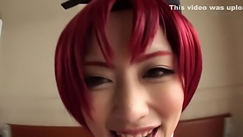 Horny Japanese model Ayu in Exotic JAV censored POV, Blowjob scene